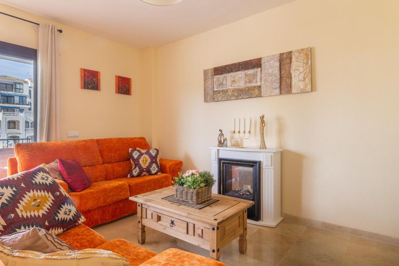 2261-Superb Apt On The Beach, On Duquesa Harbour Manilva Exterior foto
